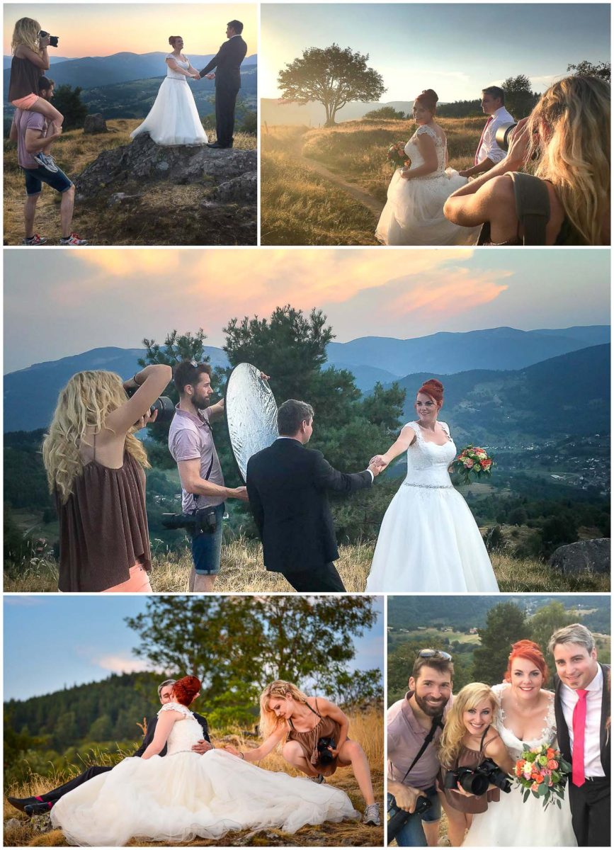 Day after montagne coucher soleil - Valentine Poulain making-of