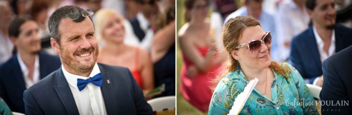 Mariage joyeux vert rose first parents - Valentine Poulain