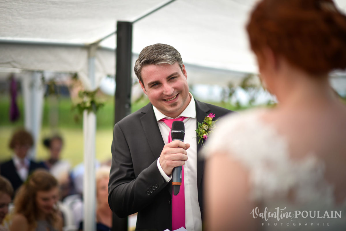 Mariage joyeux vert rose micro - Valentine Poulain