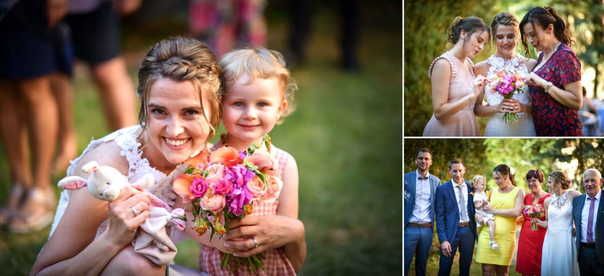 Mariage sportifs - Valentine Poulain enfant