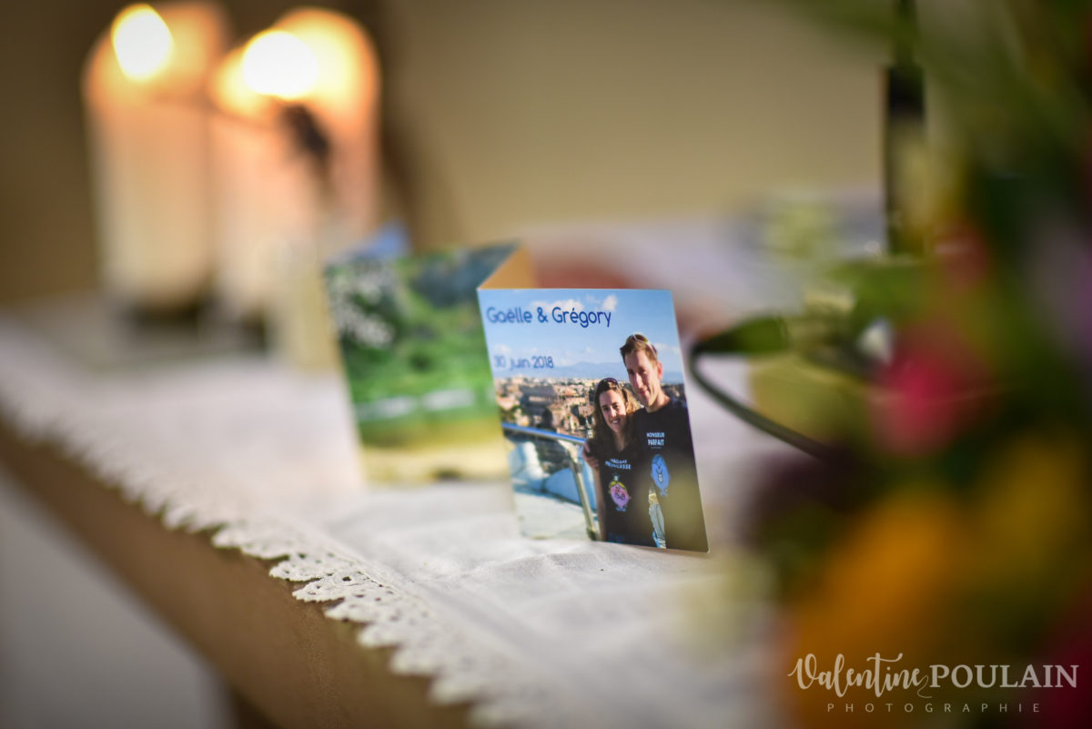 Mariage sportifs - Valentine Poulain invitation