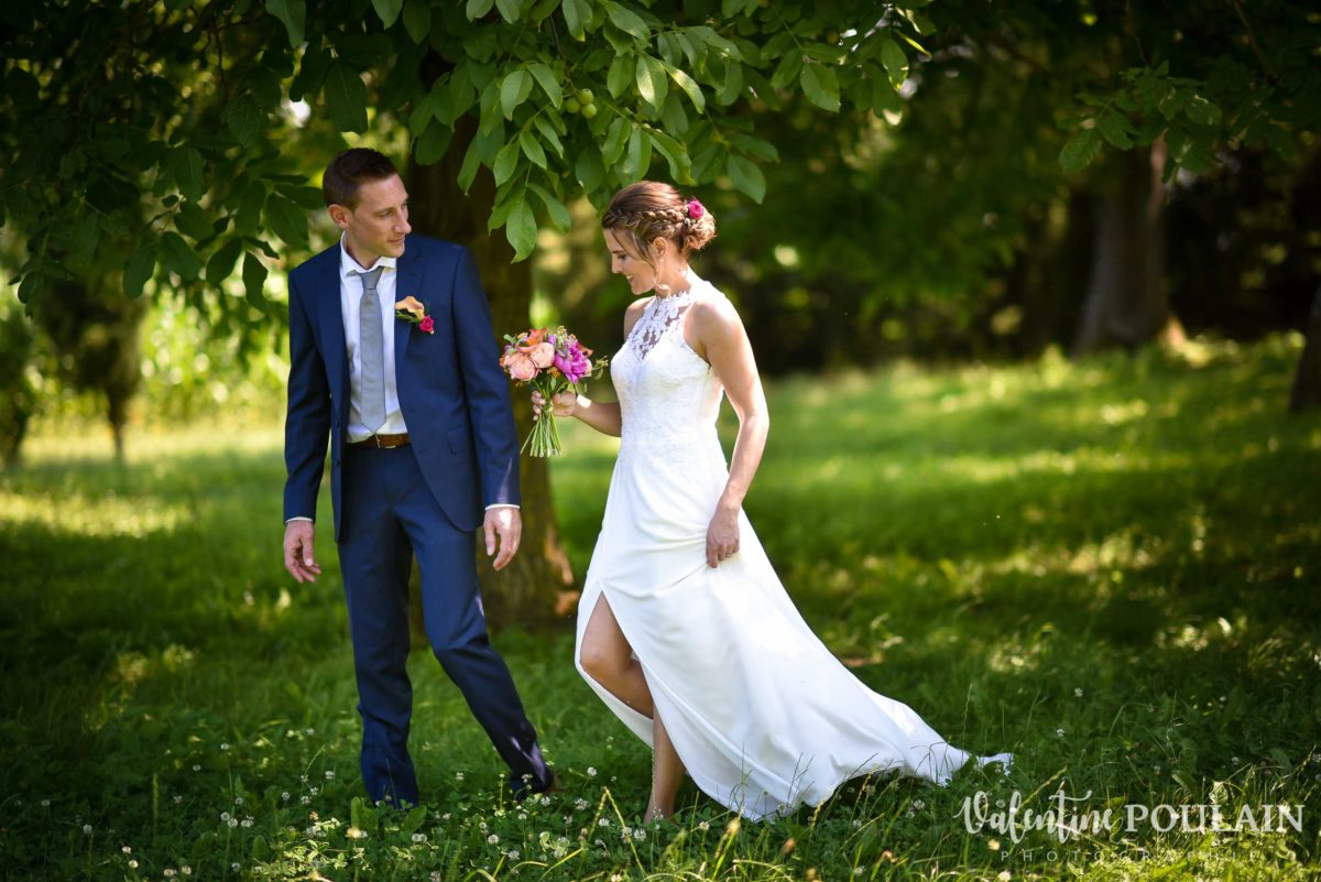 Mariage sportifs - Valentine Poulain marche