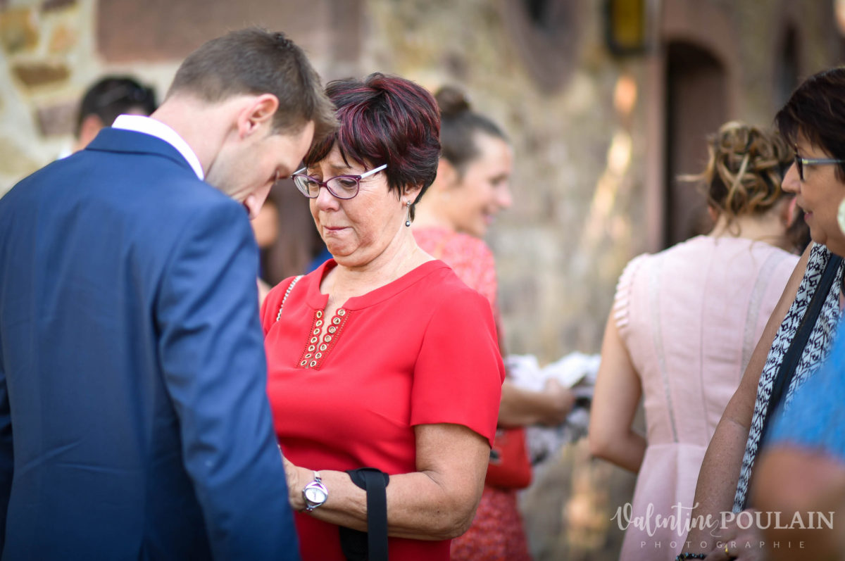 Mariage sportifs - Valentine Poulain mère fils