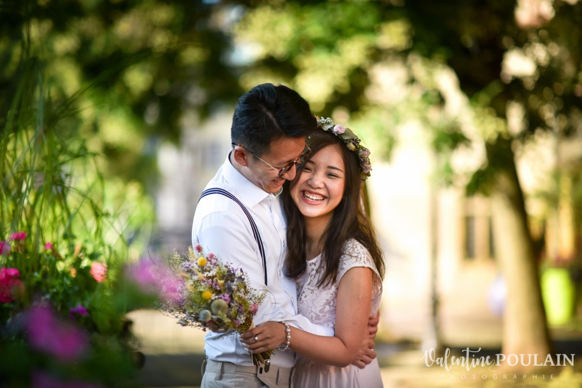 Save the date Colmar couple chinois - Valentine Poulain fun