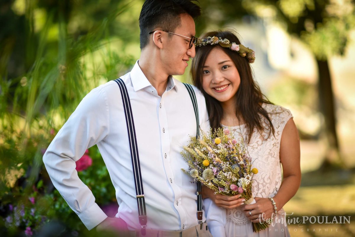 Save the date Colmar couple chinois - Valentine Poulain regard