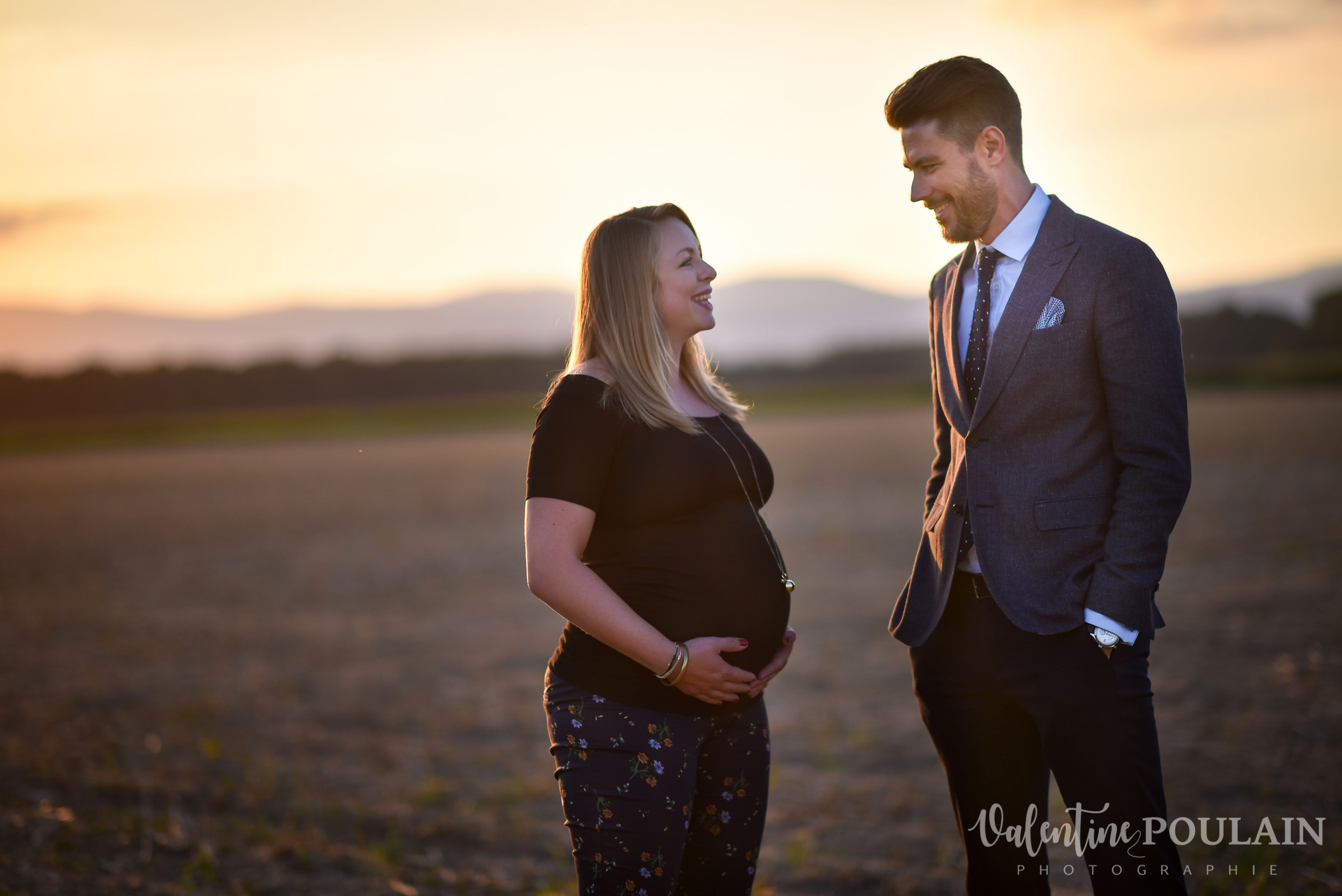 Shooting grossesse golden hour - Valentine Poulain-1