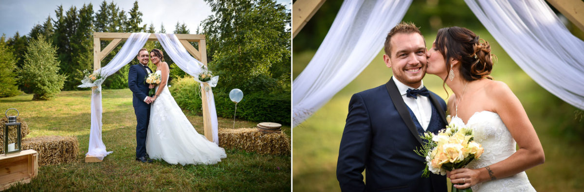 Mariage marin mer - Valentine Poulain eux