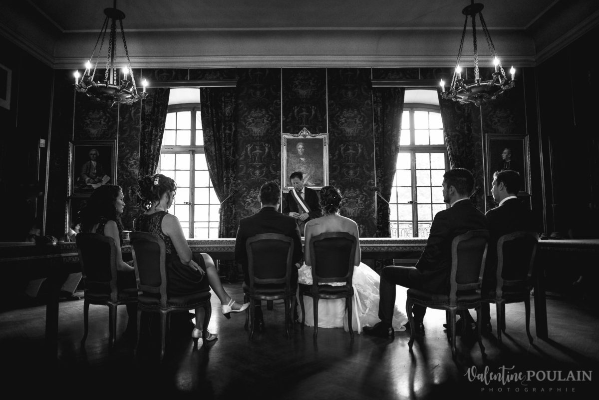 Mariage marin mer - Valentine Poulain n & b