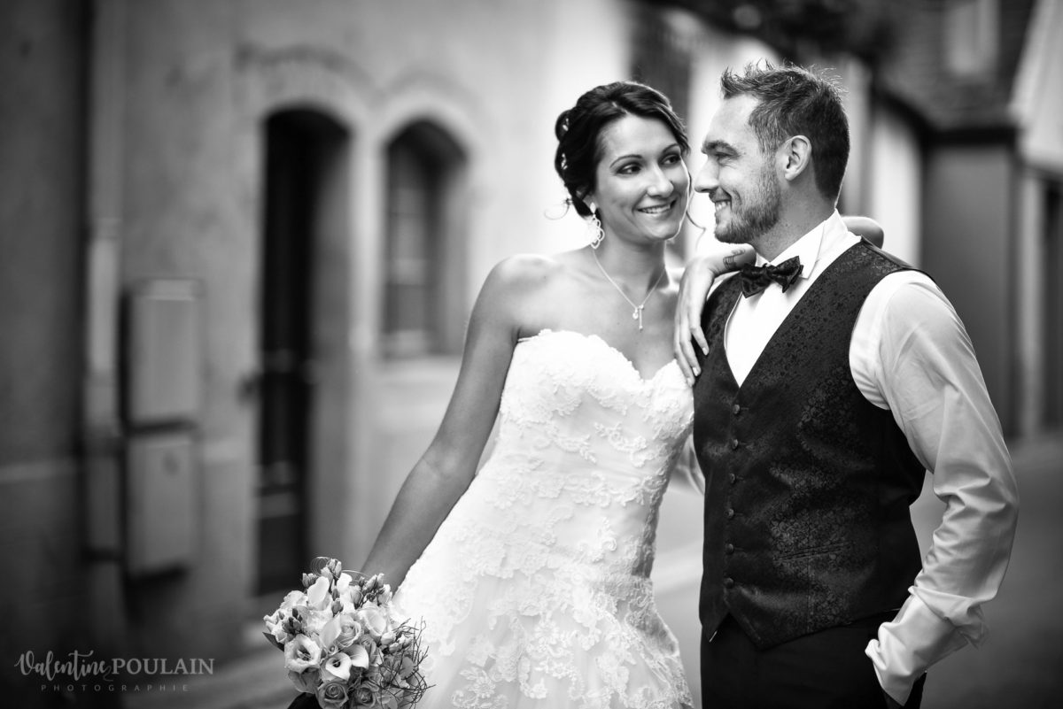 Mariage marin mer - Valentine Poulain n et b