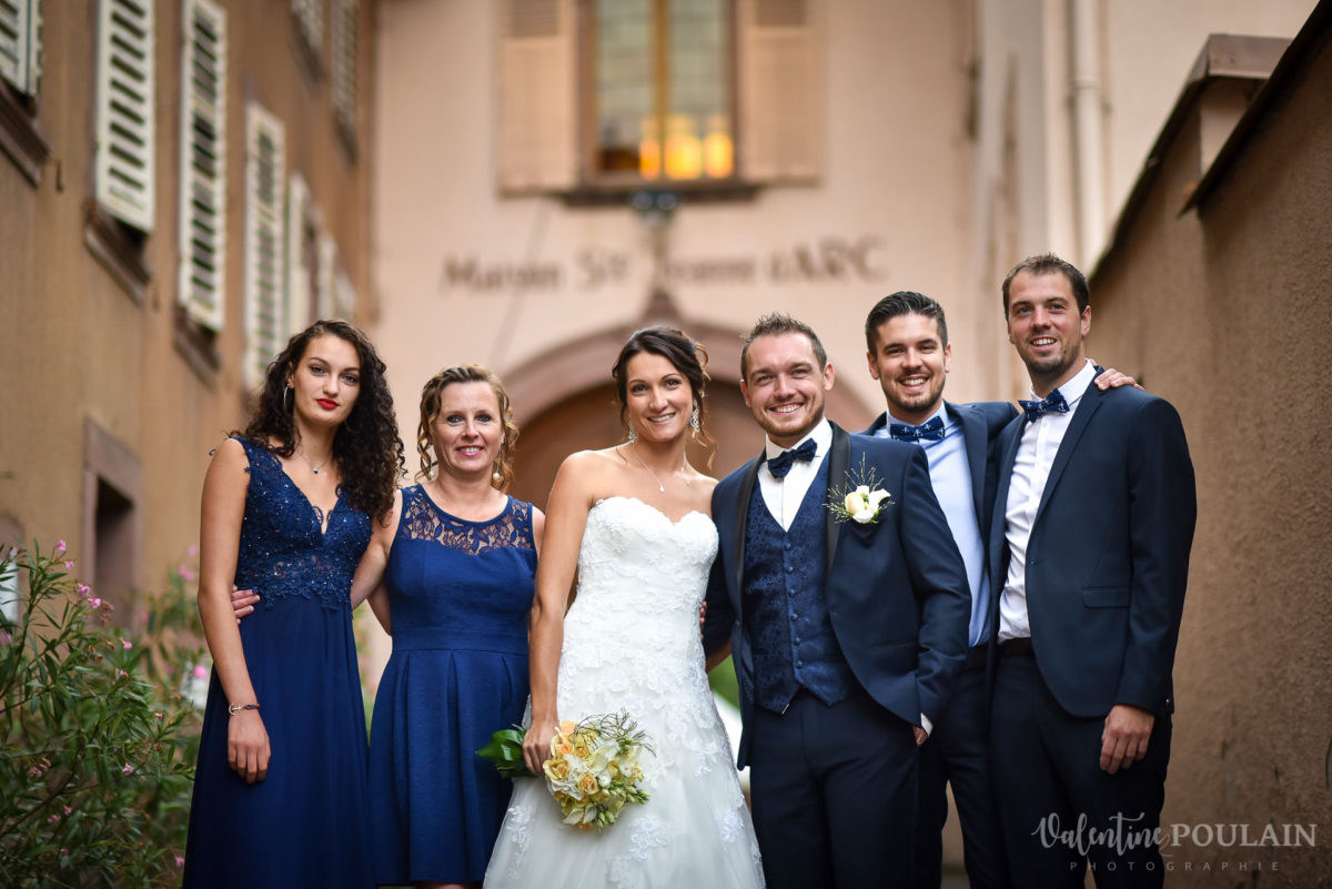 Mariage marin mer - Valentine Poulain témoins