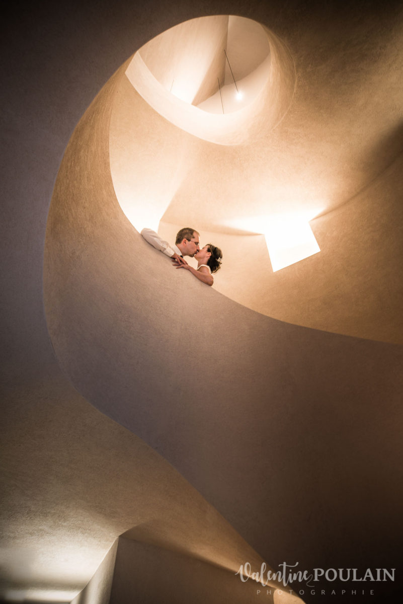 Mariage musée Unterlinden - Valentine Poulain escalier