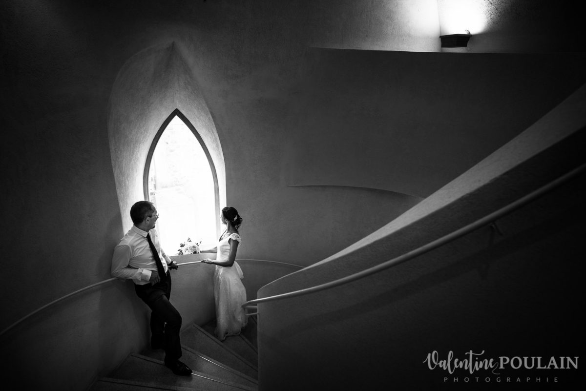 Mariage musée Unterlinden - Valentine Poulain escaliers