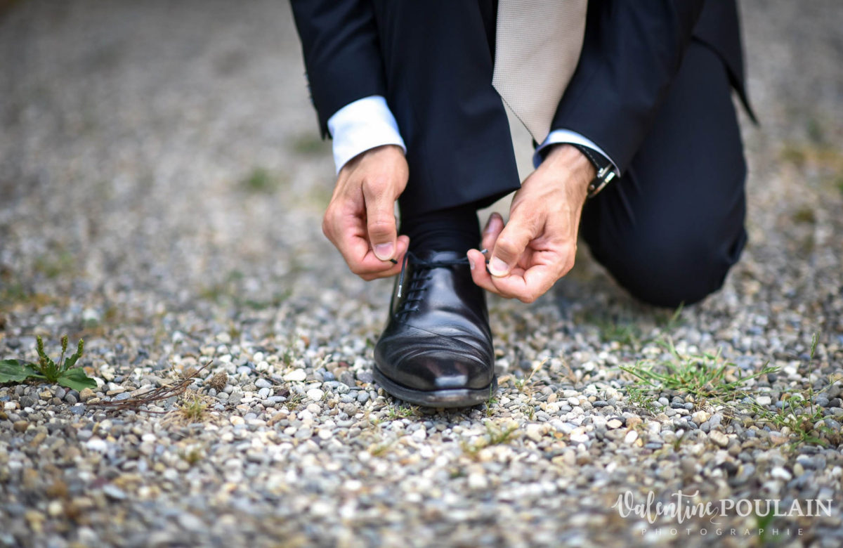 Mariage musée papier peint - Valentine Poulain chaussure