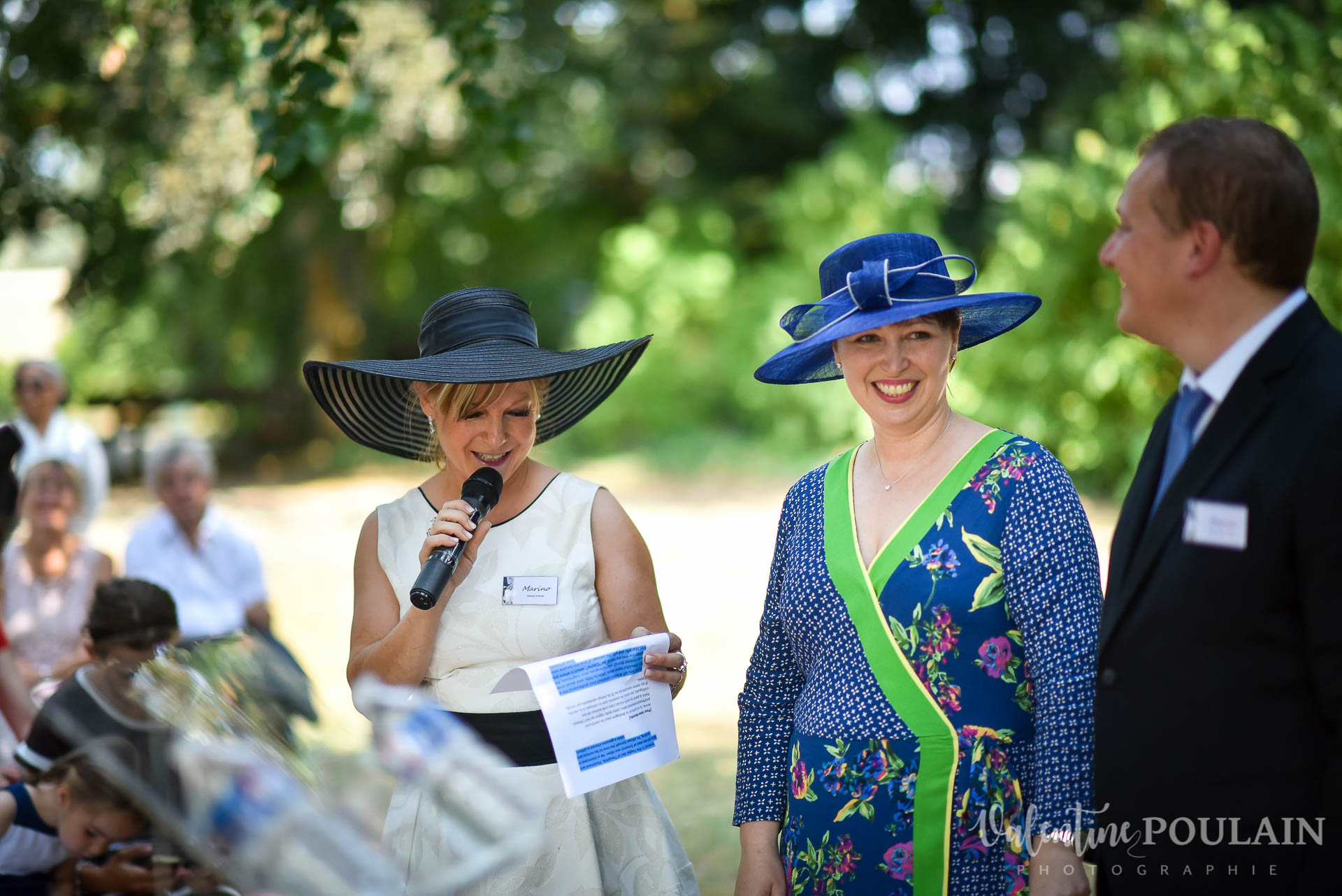 Mariage musée papier peint - Valentine Poulain témoin