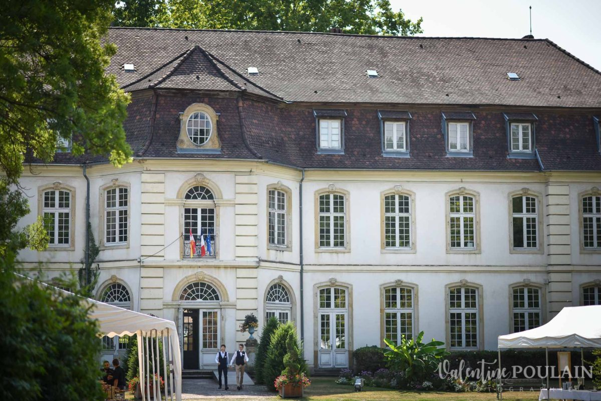 Mariage musée papier peint - Valentine Poulain bâtiment
