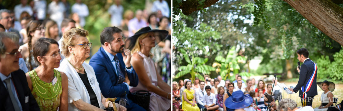 Mariage musée papier peint - Valentine Poulain cérémonie 
