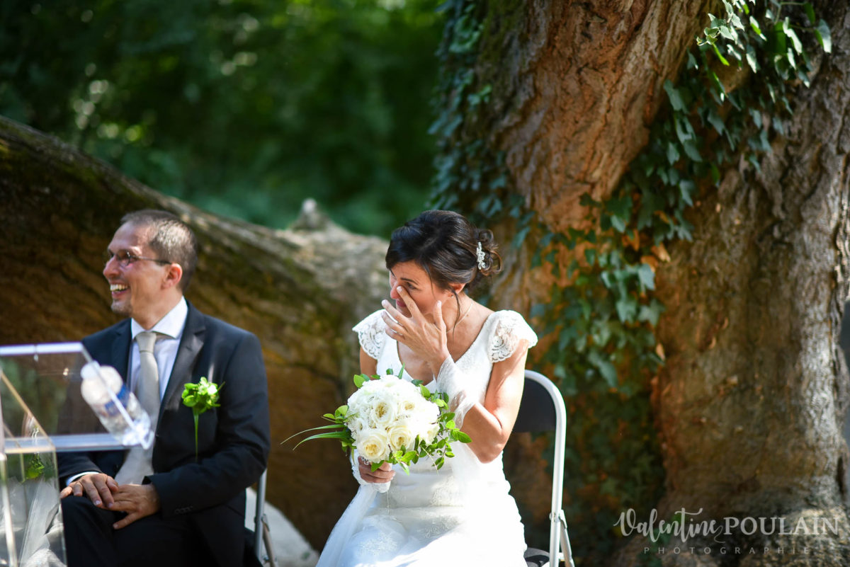 Mariage musée papier peint - Valentine Poulain maire larmes