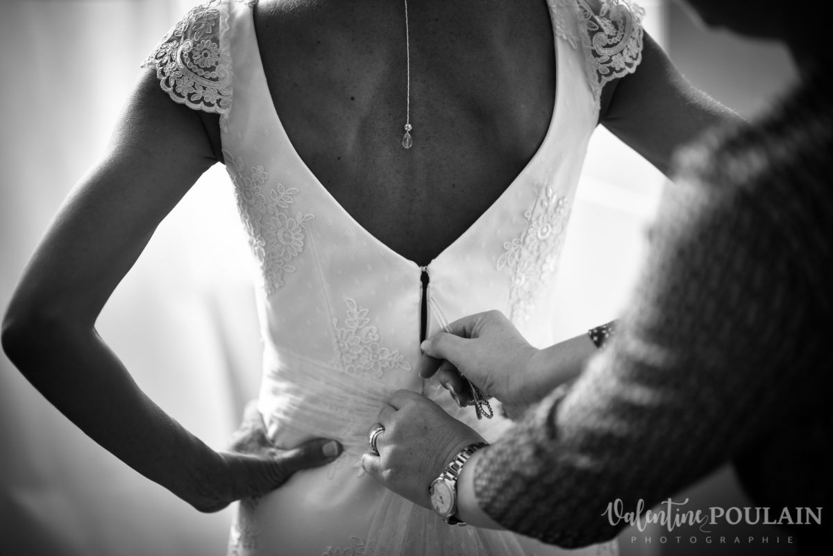 Mariage musée papier peint - Valentine Poulain robe