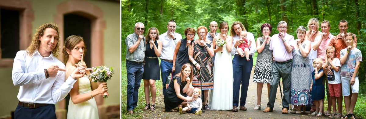 Mariage surprise famille - Valentine Poulain