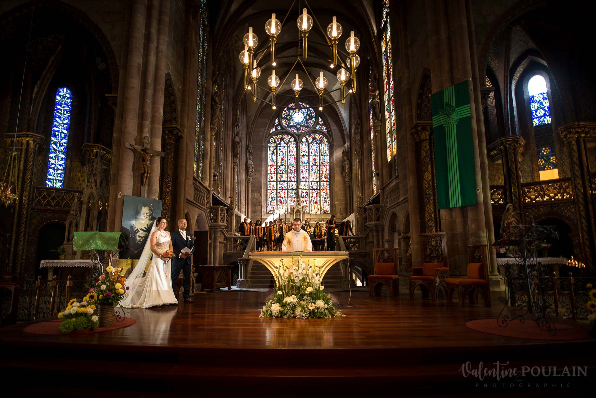 Mariage viticole Petit Wettolsheim - Valentine Poulain Eglise Selestat