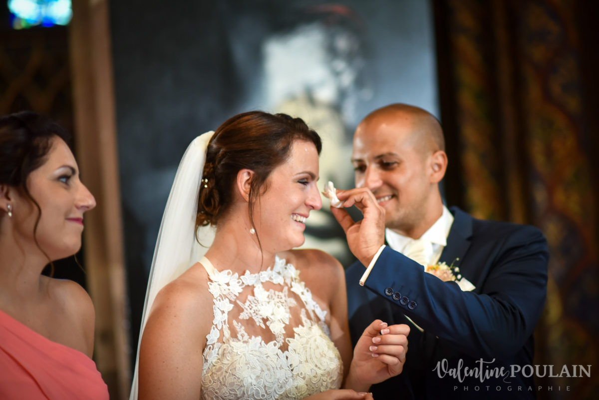 Mariage viticole Petit Wettolsheim - Valentine Poulain larme