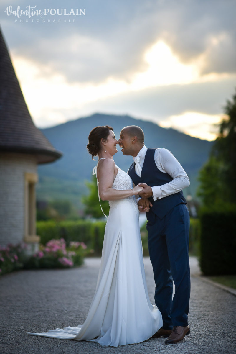 Mariage viticole Petit Wettolsheim - Valentine Poulain rire