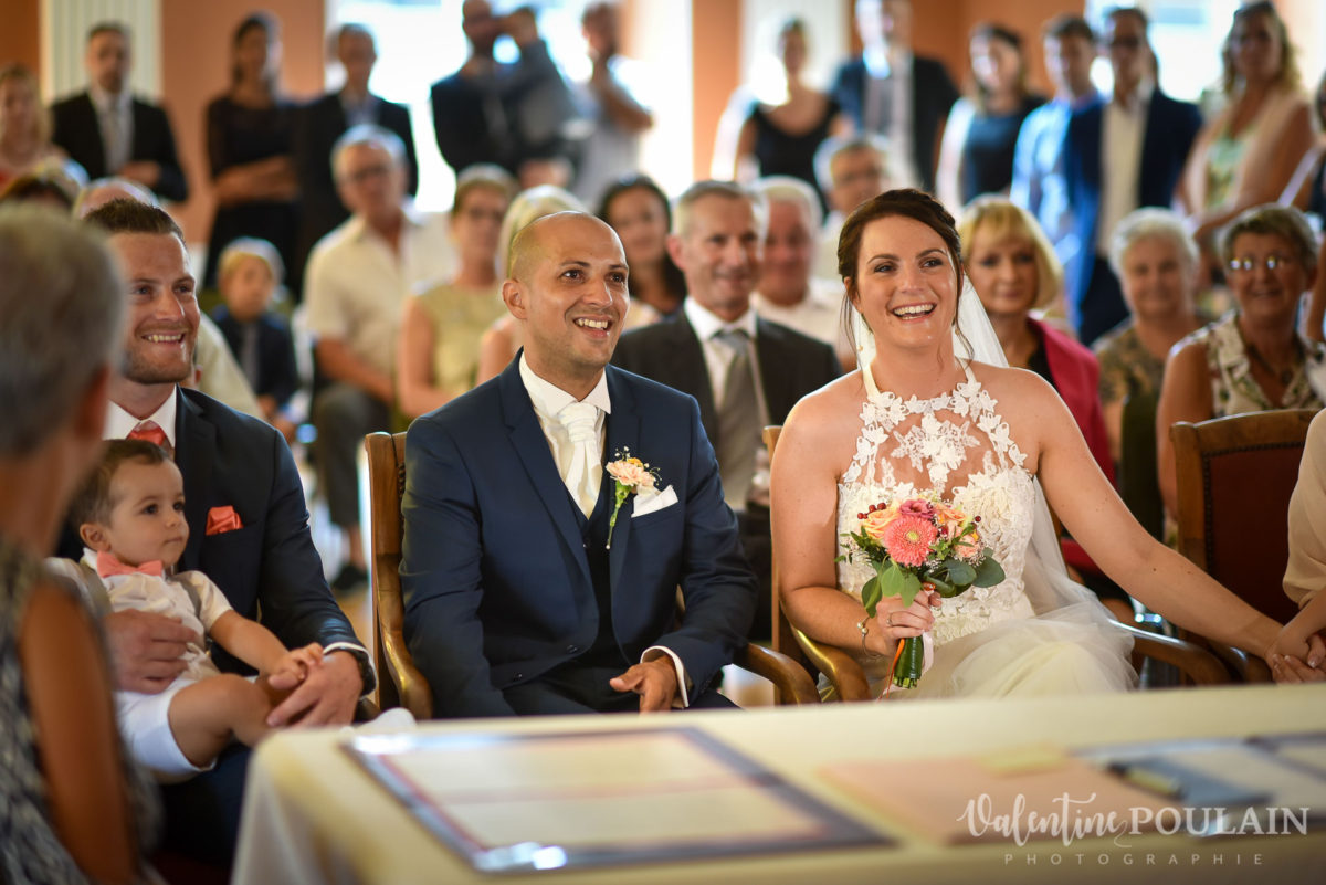 Mariage viticole Petit Wettolsheim - Valentine Poulain rires