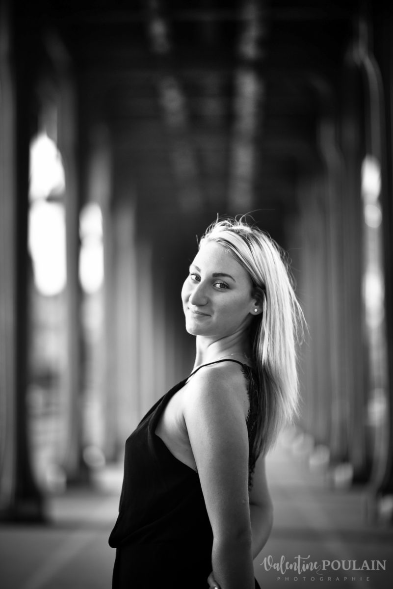 Shooting photo portrait Paris - Valentine Poulain Bir Hakeim