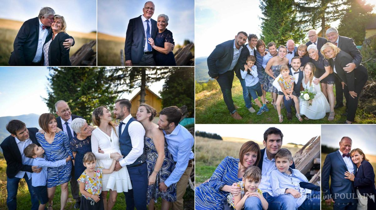 Mariage intimiste montagne - Valentine Poulain famille