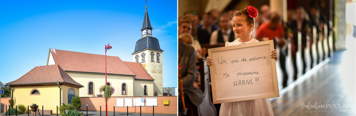 Mariage père marie fille - Valentine Poulain église