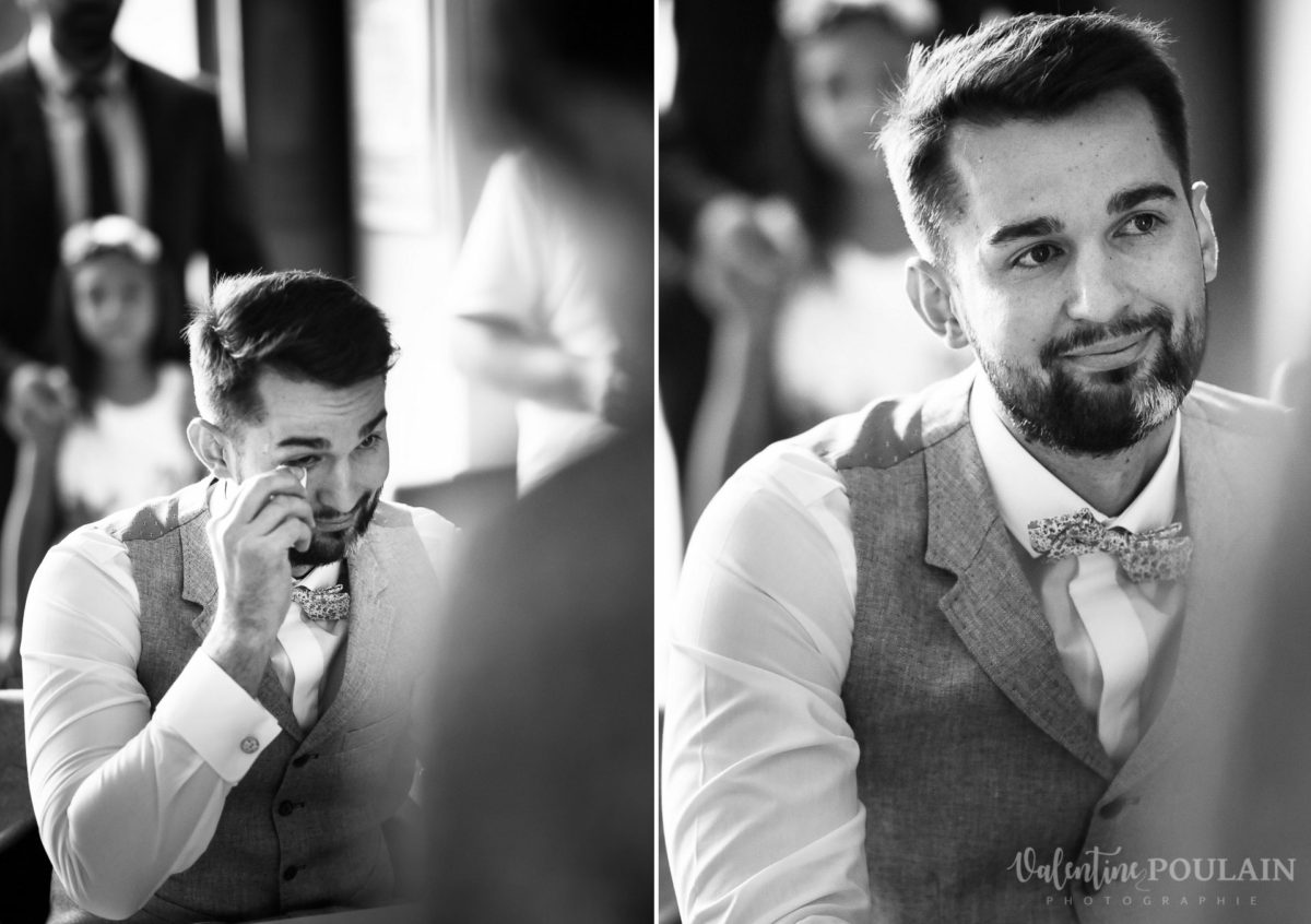 Mariage père marie fille - Valentine Poulain larmes