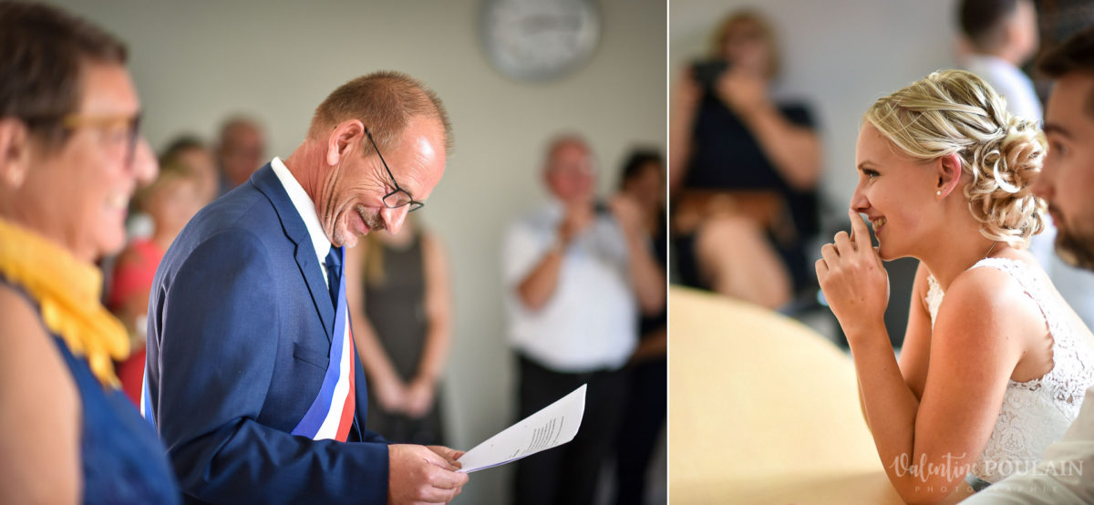 Mariage père marie fille - Valentine Poulain mairie