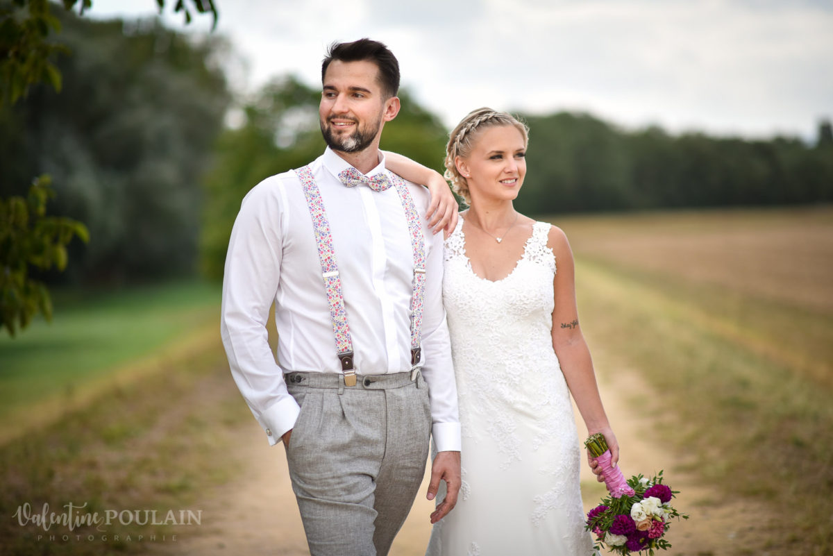 Mariage père marie fille - Valentine Poulain pose