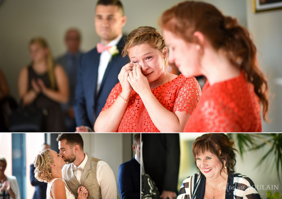 Mariage père marie fille - Valentine Poulain surprise 