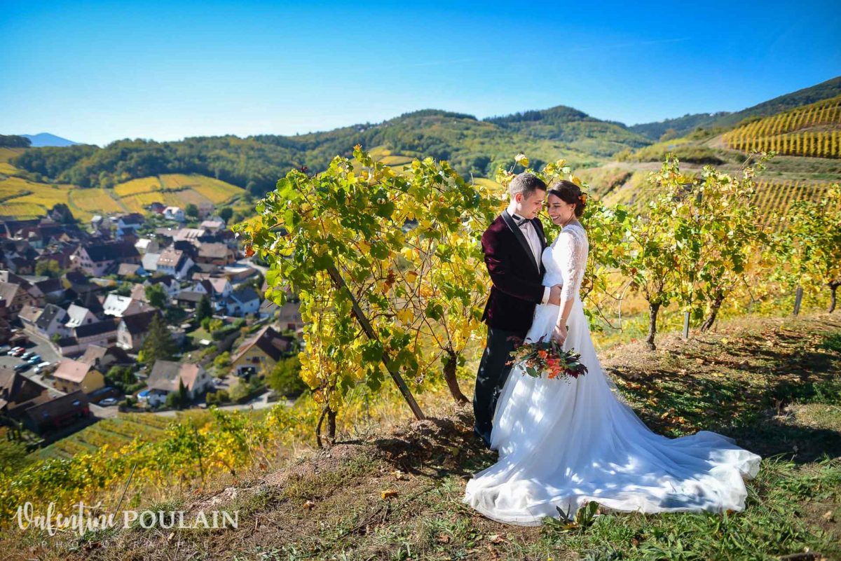 Mariage palette couleurs automne - Valentine Poulain vignes