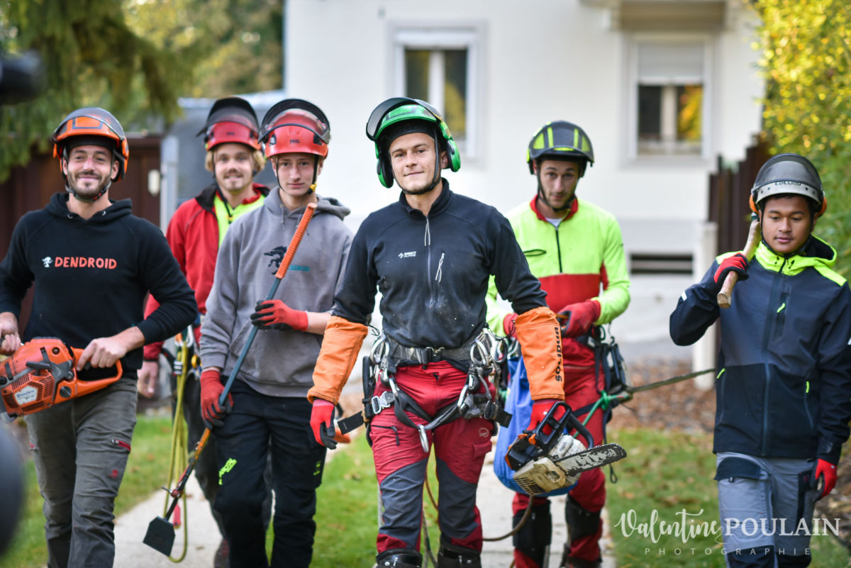 Portrait élagueur paysagiste - Valentine Poulain 17