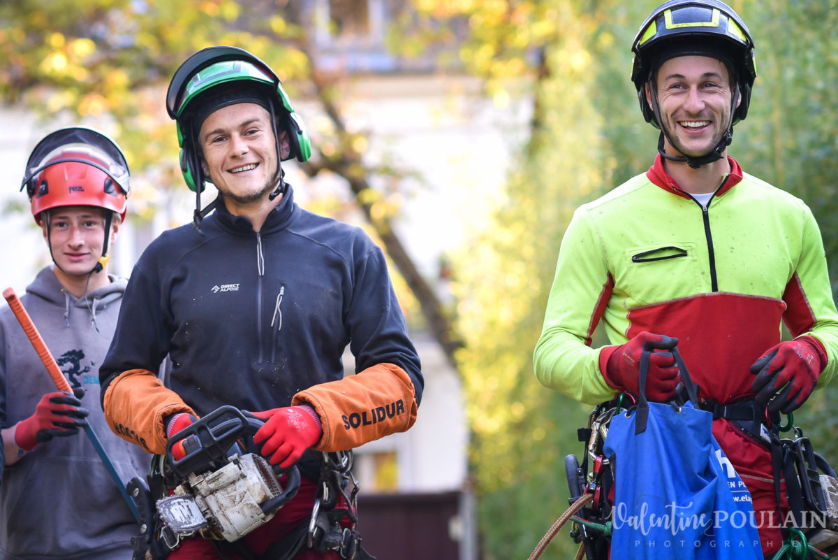 Portrait élagueur paysagiste - Valentine Poulain 32