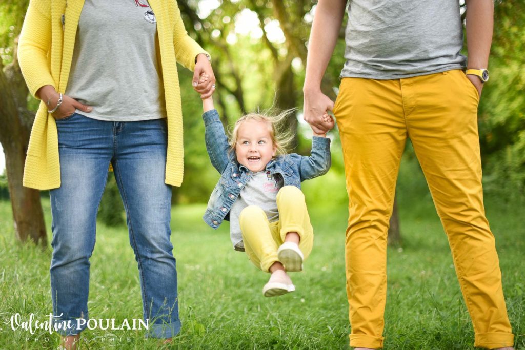 Shooting famille quel âge - Valentine Poulain jaune