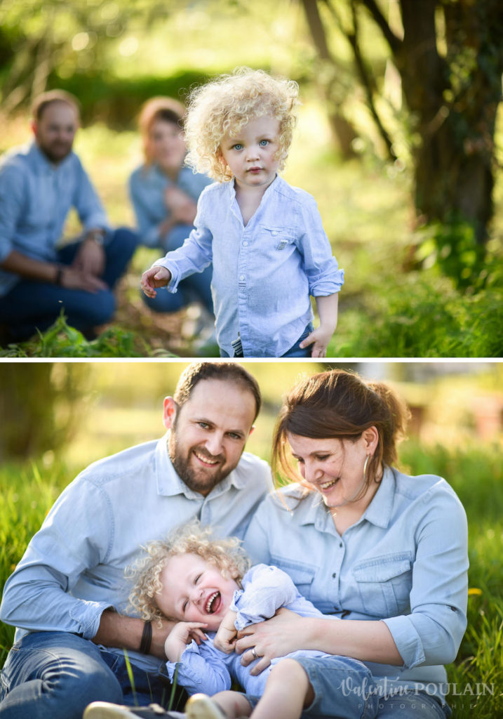 Shooting famille quel âge - Valentine Poulain rire