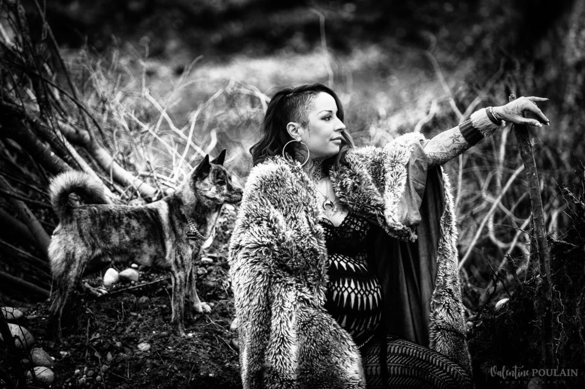 Shooting grossesse alternatif sauvage bnw