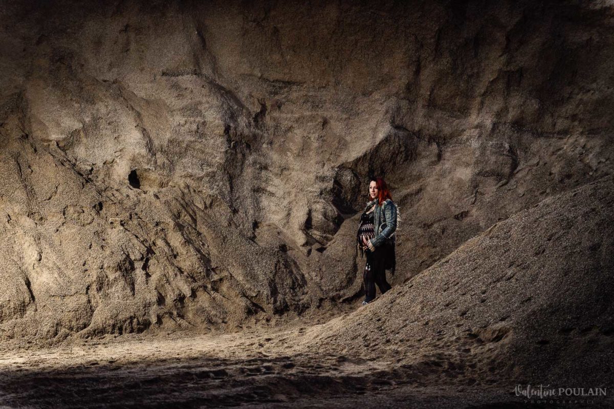 Shooting grossesse desert burning man