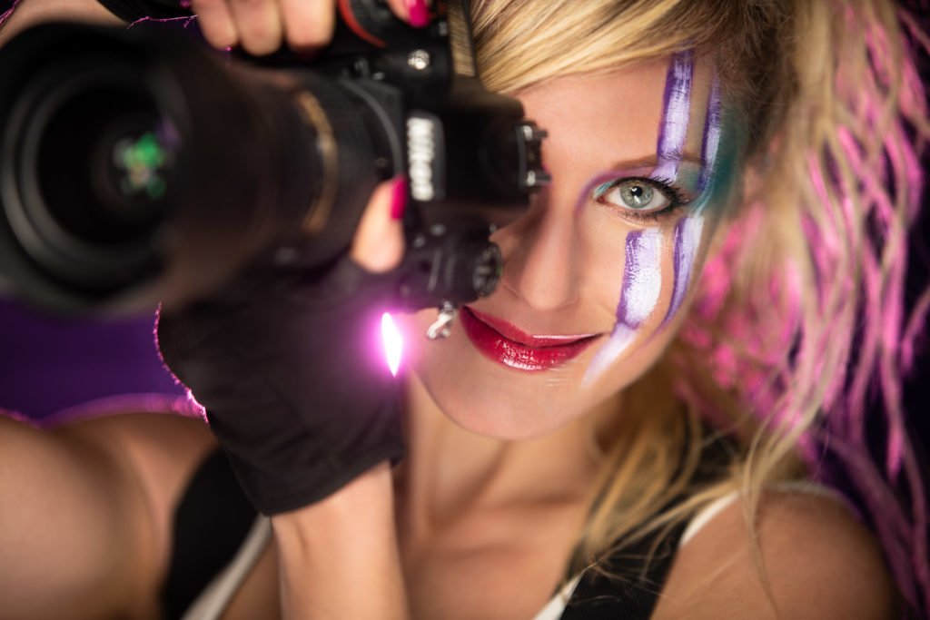 Portrait Valentine Poulain make up