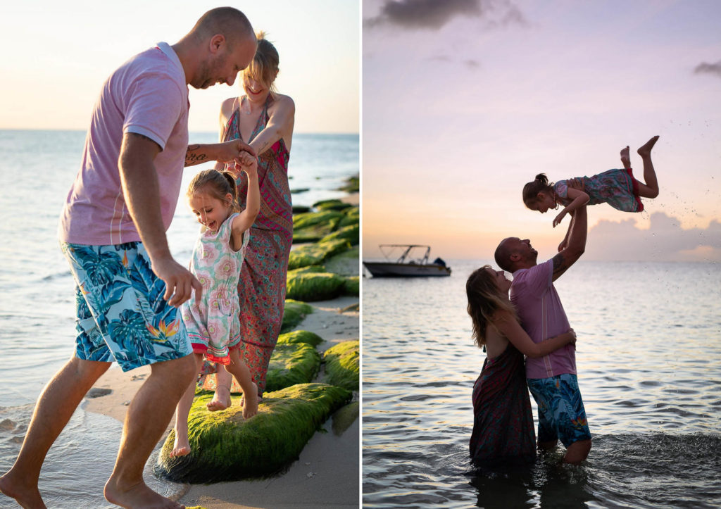 Day after Ile Maurice - Valentine Poulain famille