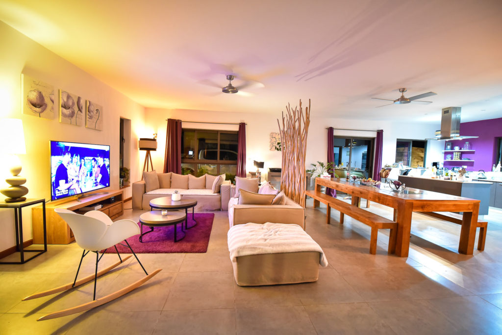 Villa Ile Maurice - Valentine Poulain salon