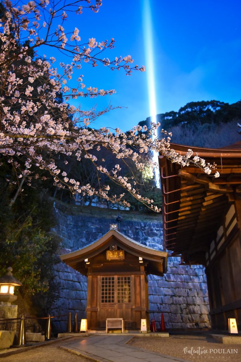 JAPON Tokyo Kyoto - Valentine Poulain nuit temple