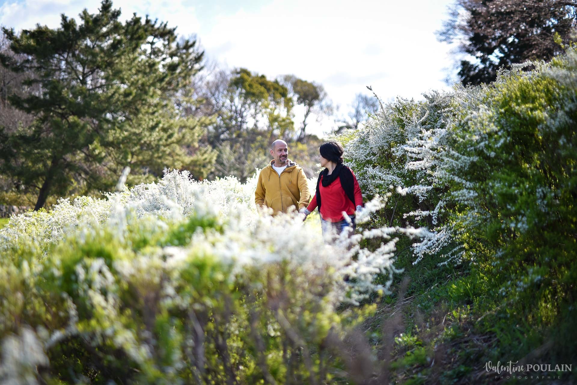 Shooting Couple Kyoto - Valentine Poulain fleurs