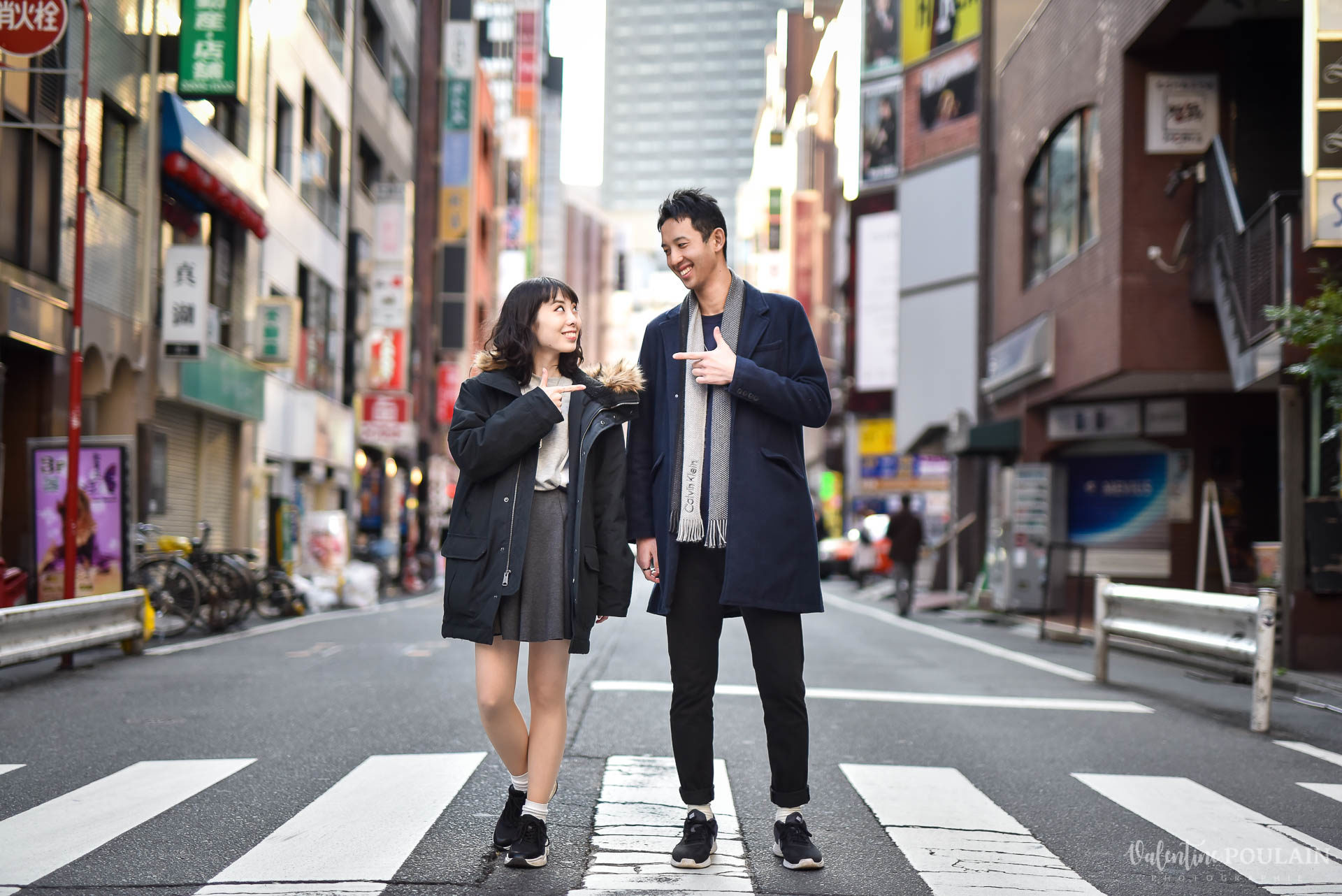 Shooting couple Japon Tokyo - Valentine Poulain street