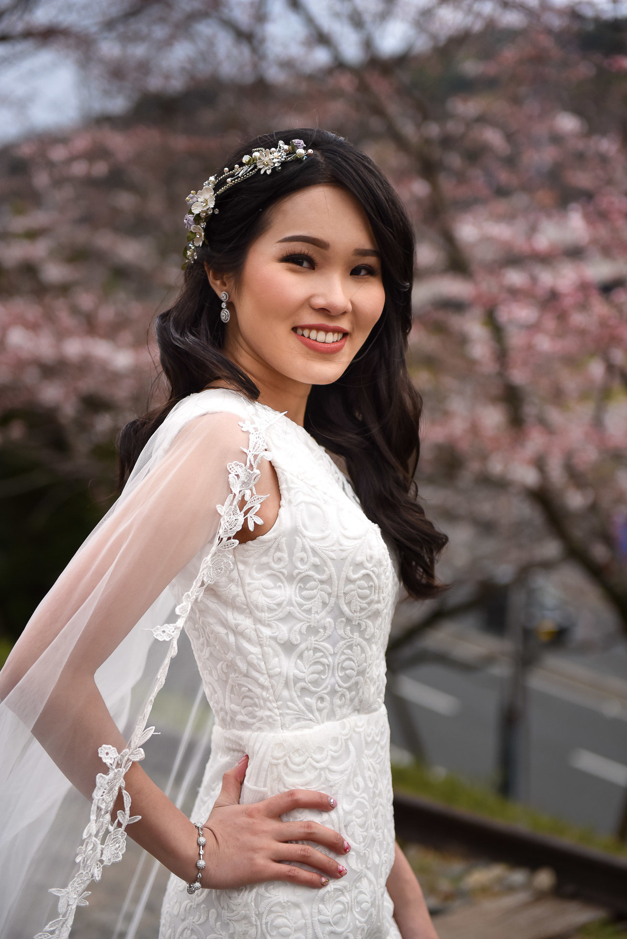 Shooting mariée Japon - Valentine Poulain mannequin