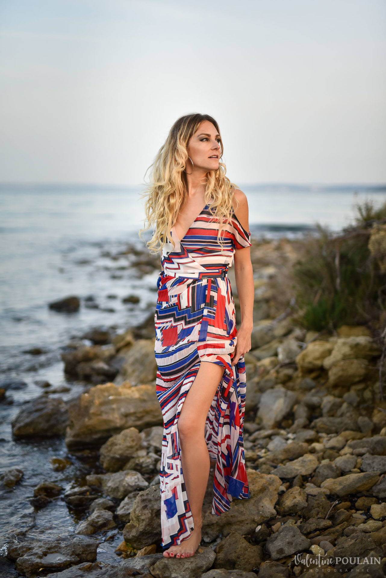 Shooting portrait Provence - Valentine-Poulain robe