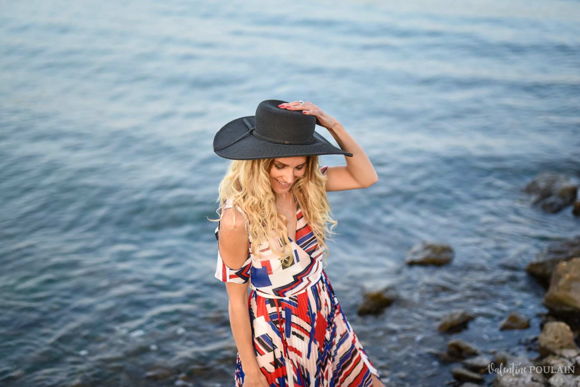 Shooting portrait Provence - Valentine-Poulain hat